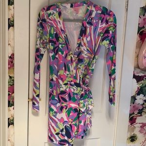 Lilly Pulitzer Karlie wrap romper
